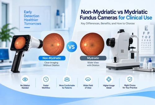 Non-Mydriatic vs Mydriatic Fundus Cameras for Clinical Use