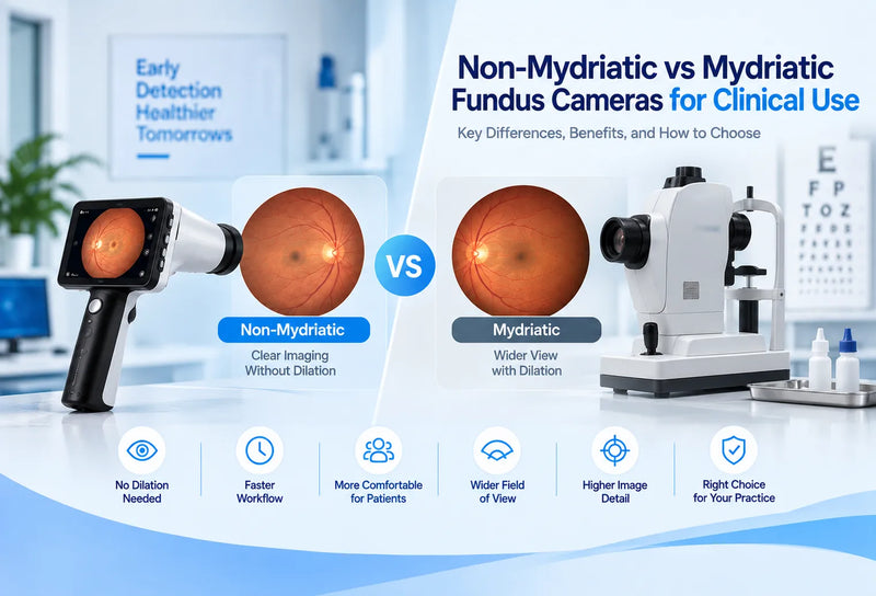 Non-Mydriatic vs Mydriatic Fundus Cameras for Clinical Use