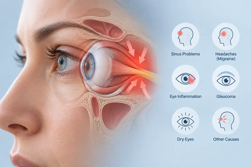 What Causes Pressure Behind the Eye? Common Causes and Treatment